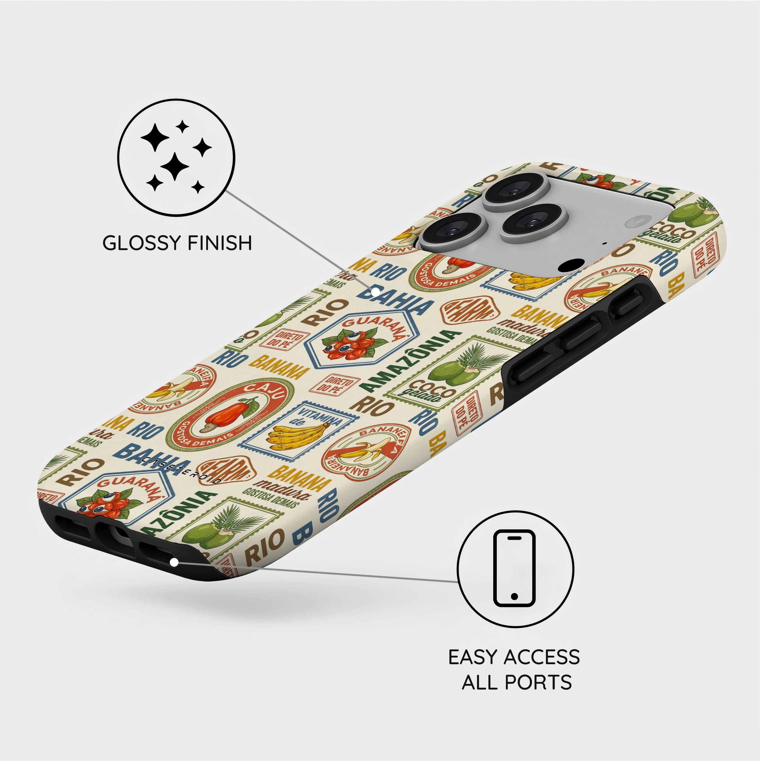 Tropical Market - iPhone 17 Pro Case