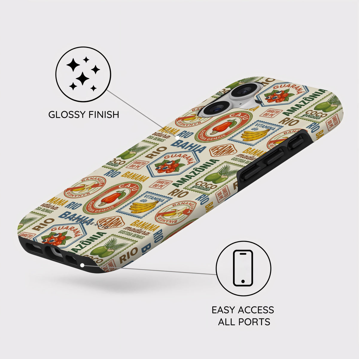 Tropical Market - iPhone 17 Case