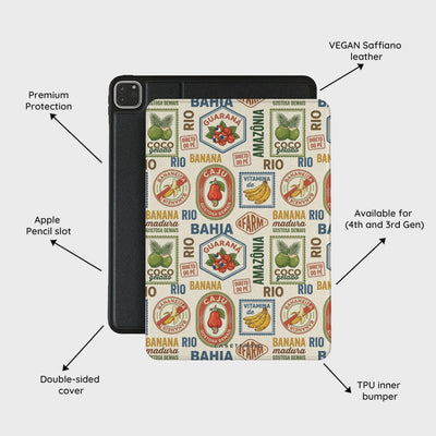 Tropical Market - iPad Pro 11 (4th/3rd Gen) Case