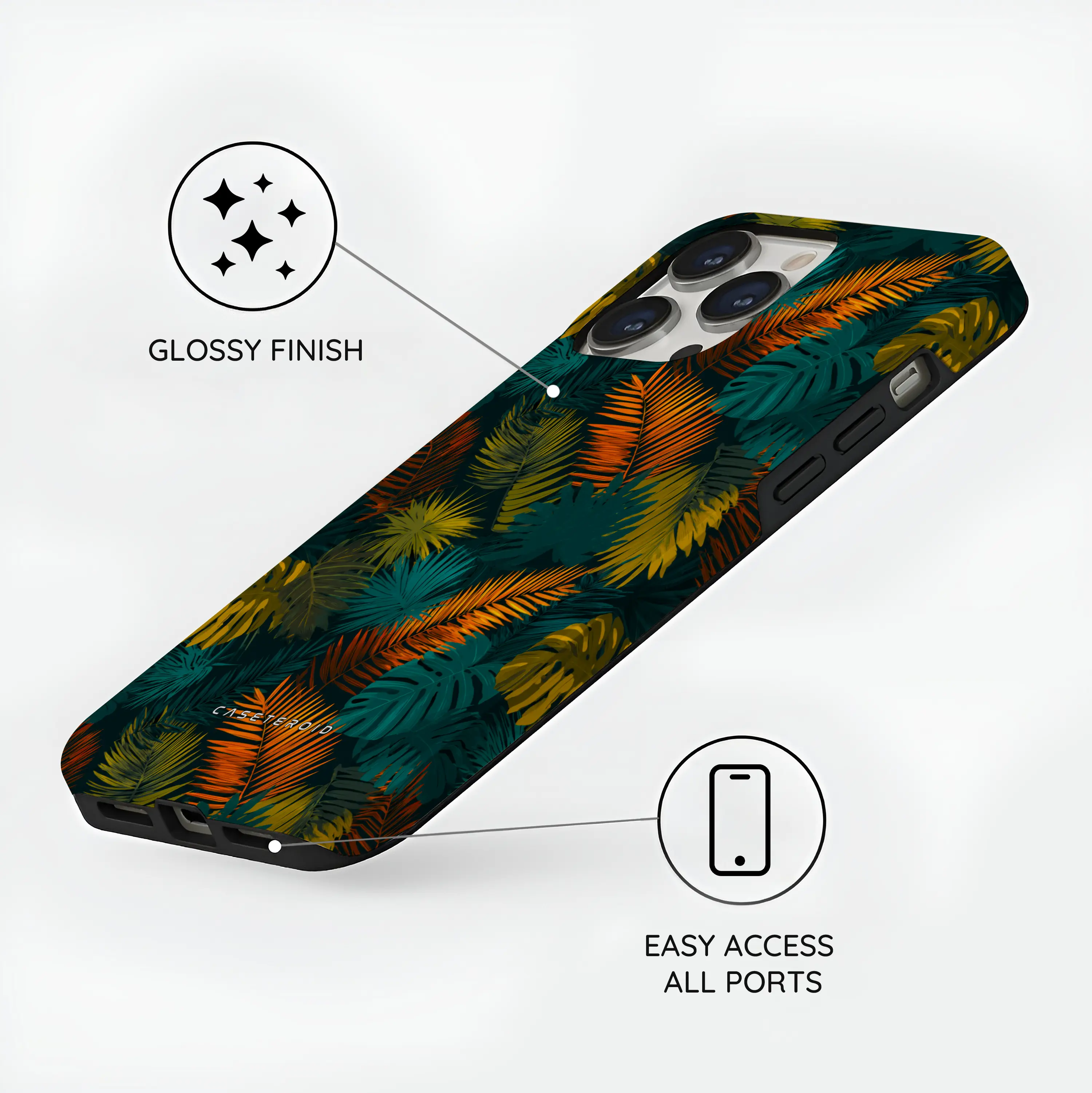 Tropico Noir - iPhone 13 Pro Case