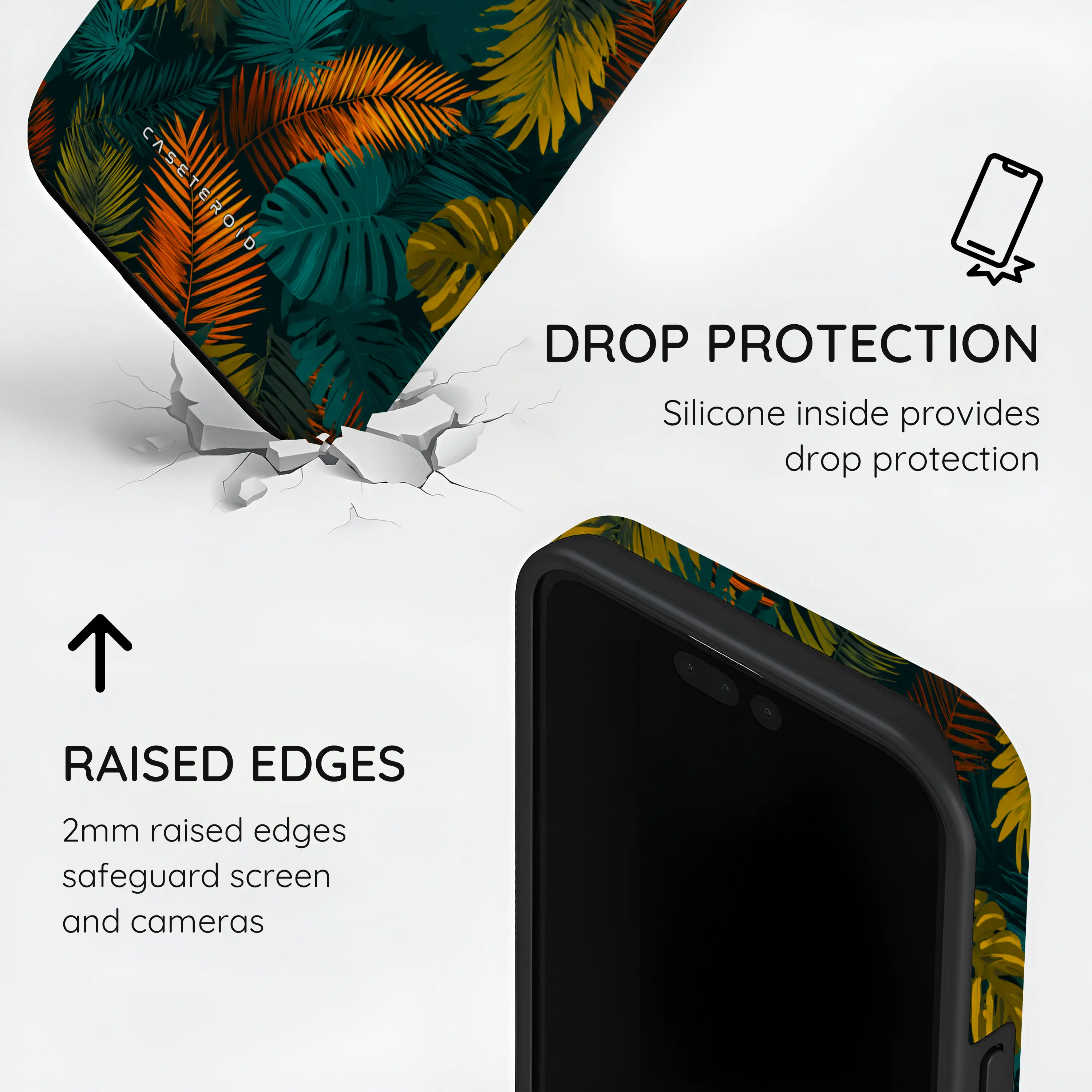 Tropico Noir - iPhone 15 Pro Case