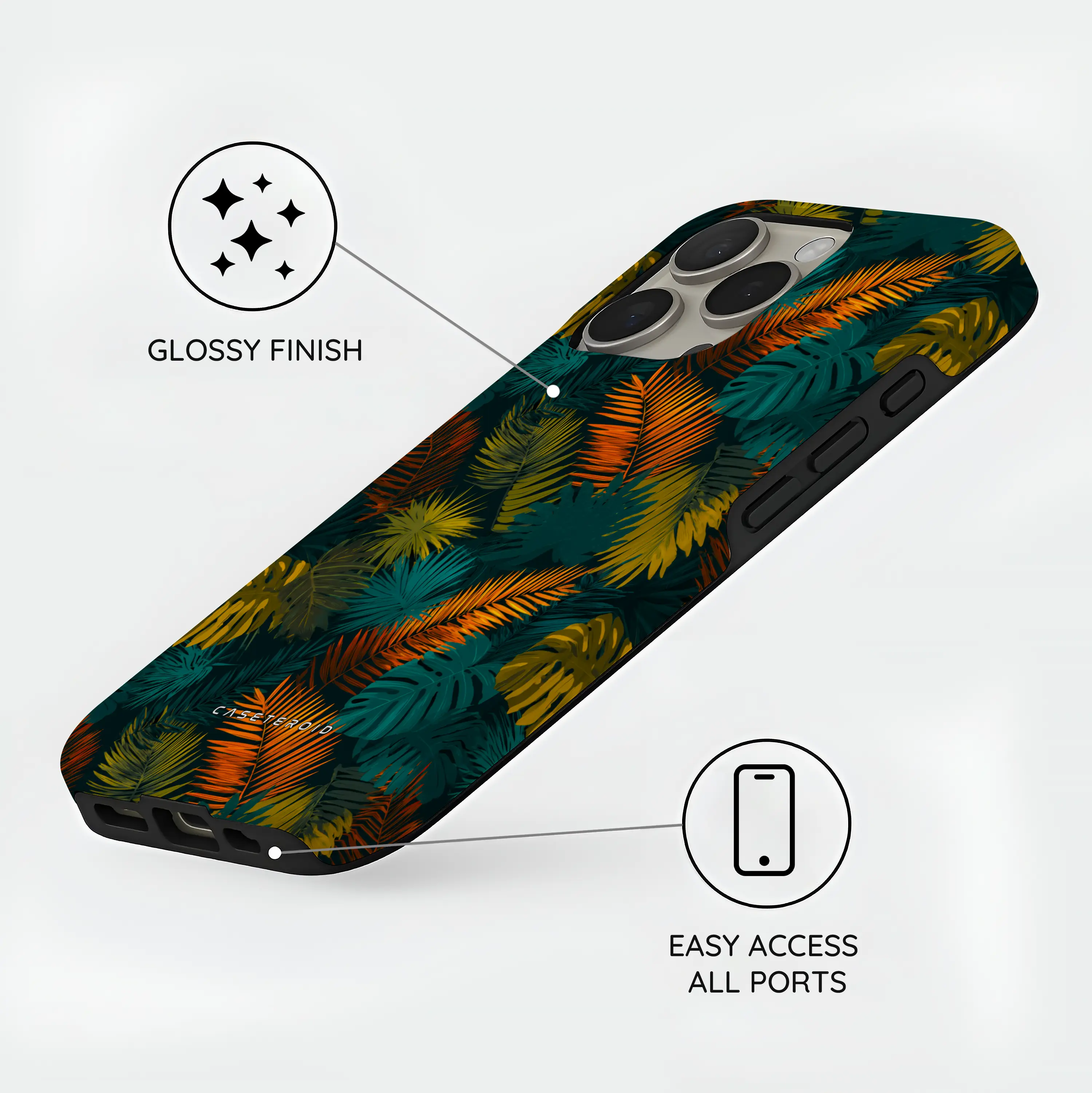 Tropico Noir - iPhone 16 Pro Max Case