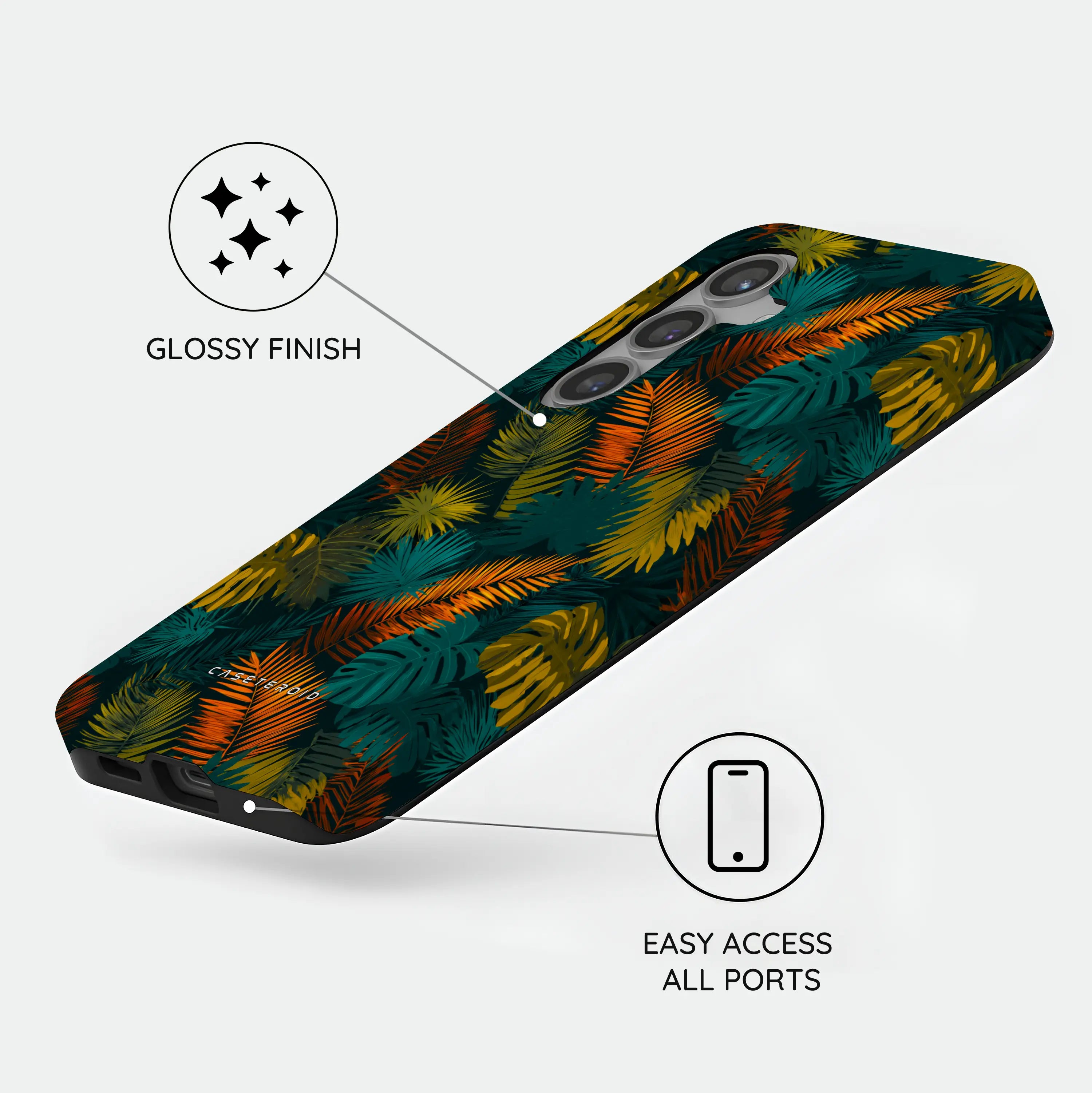 Tropico Noir - Samsung Galaxy S24 Case