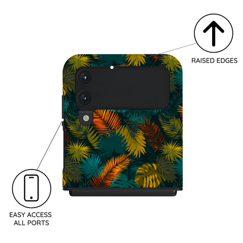 Tropico Noir - Samsung Galaxy Z Flip 4 Case