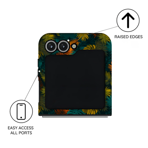 Tropico Noir - Samsung Galaxy Z Flip 6 Case