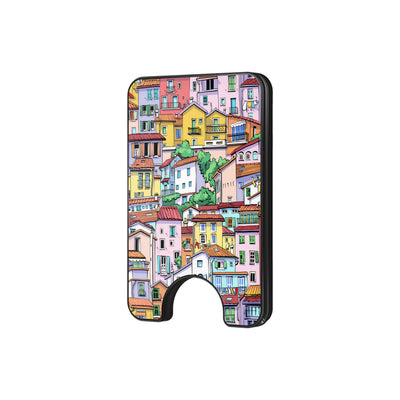 Urban Mosaic - Magnetic Wallet & Stand