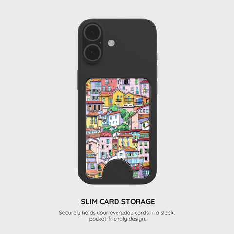 Urban Mosaic - Magnetic Wallet & Stand