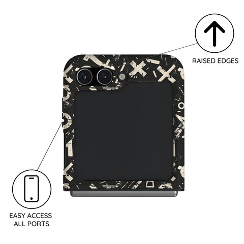 Urban Chaos - Samsung Galaxy Z Flip 5 Case