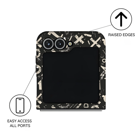 Urban Chaos - Samsung Galaxy Z Flip 6 Case