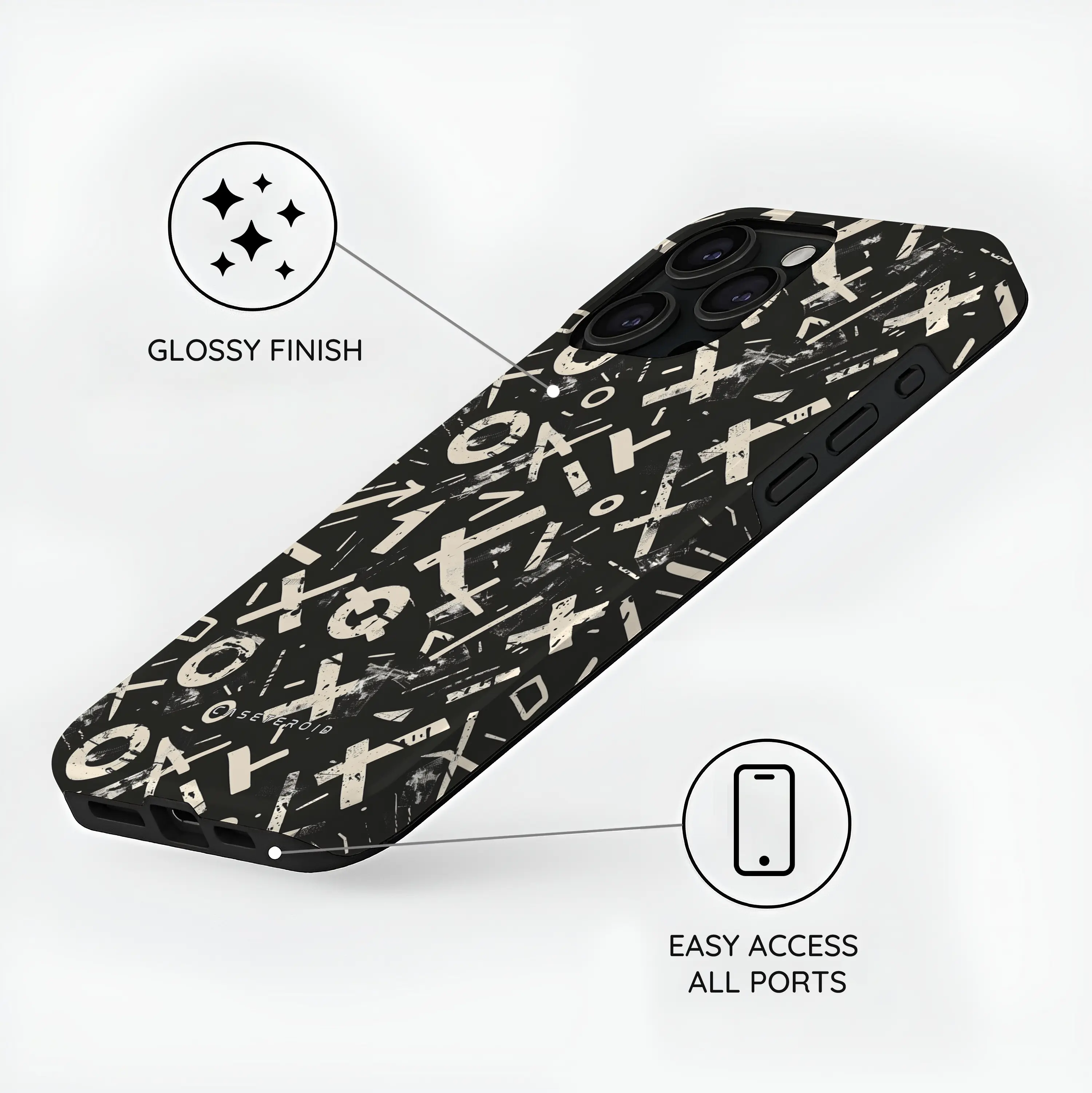 Urban Chaos - iPhone 15 Pro Case