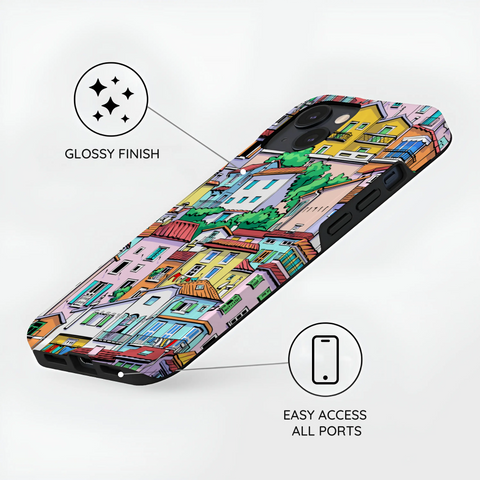 Urban Mosaic - iPhone 13 Mini Case