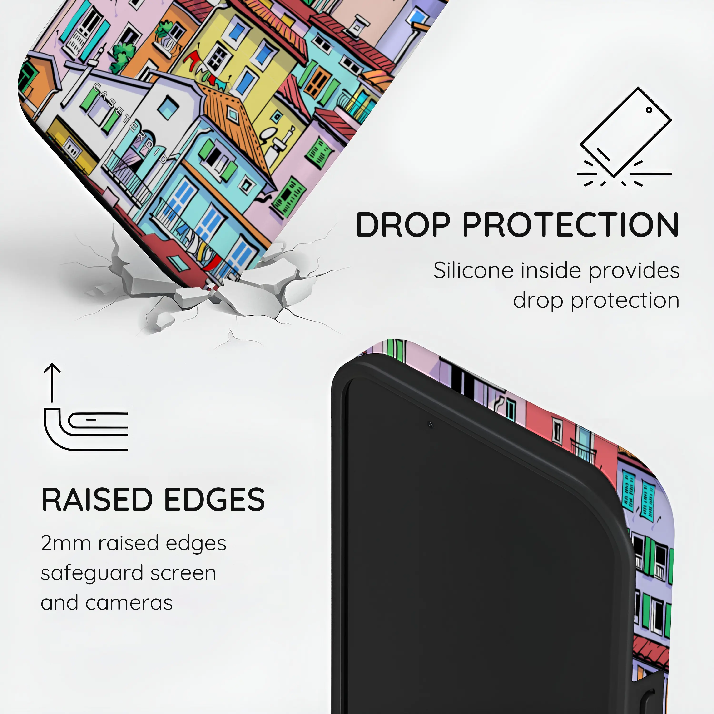 Urban Mosaic - iPhone 13 Case