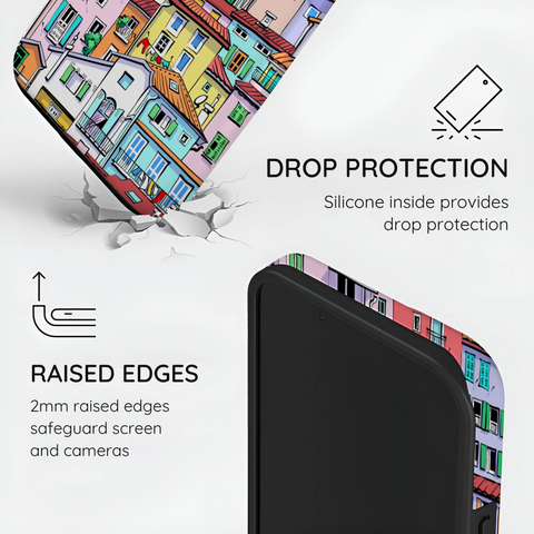 Urban Mosaic - iPhone 13 Mini Case