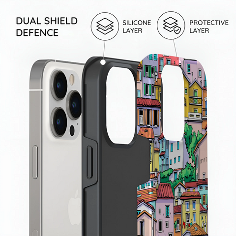 Urban Mosaic - iPhone 14 Pro Case