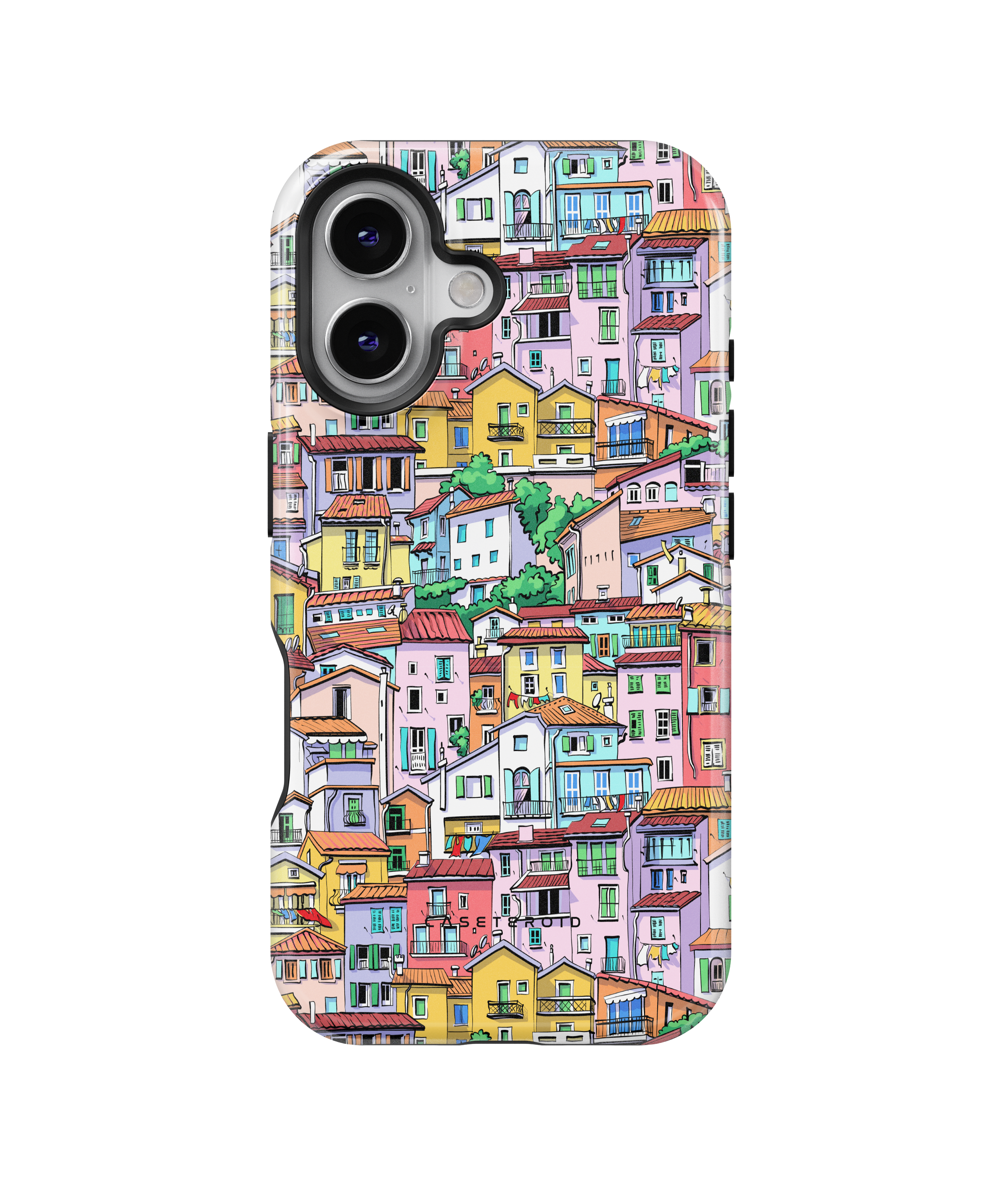 iPhone Tough Case with MagSafe - Urban Mosaic - CASETEROID