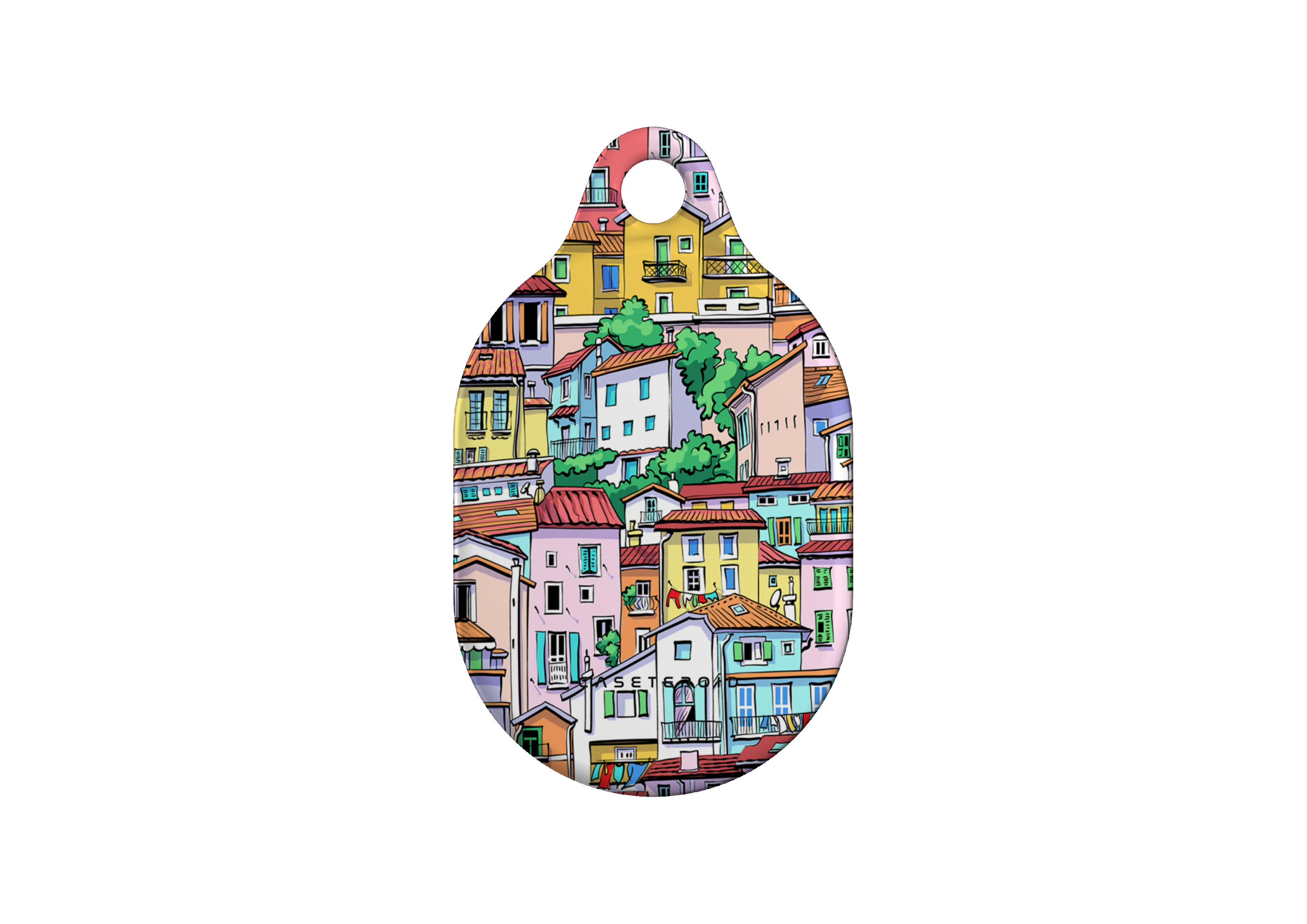 Urban Mosaic - AirTag Case