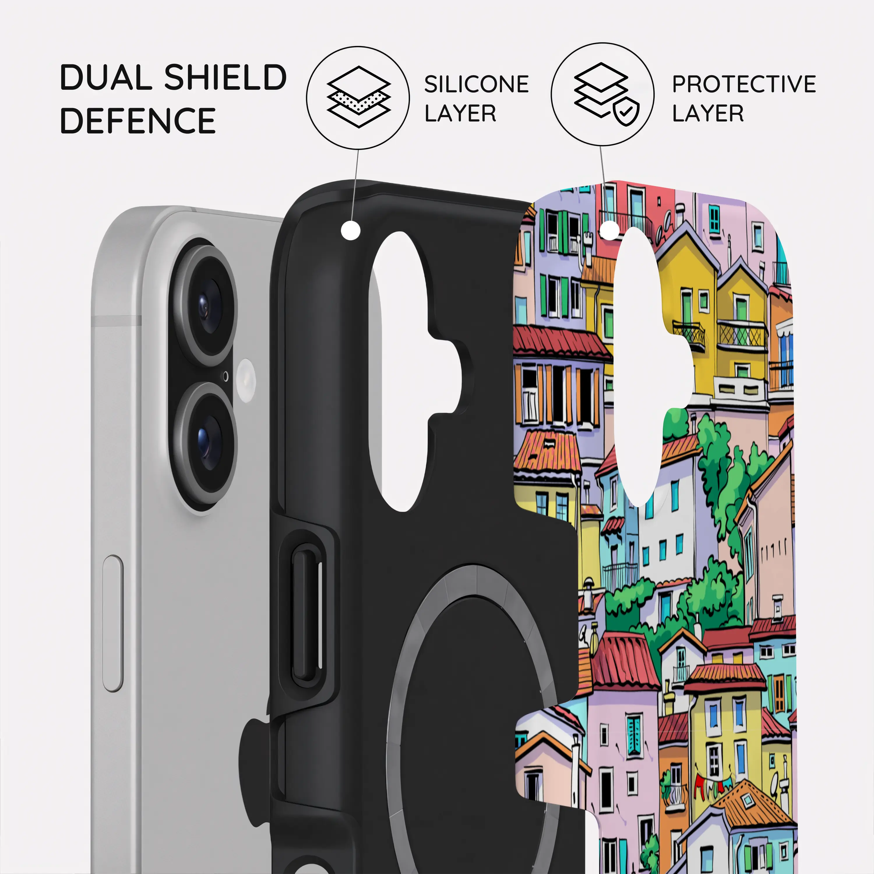 Urban Mosaic - iPhone 17 Case