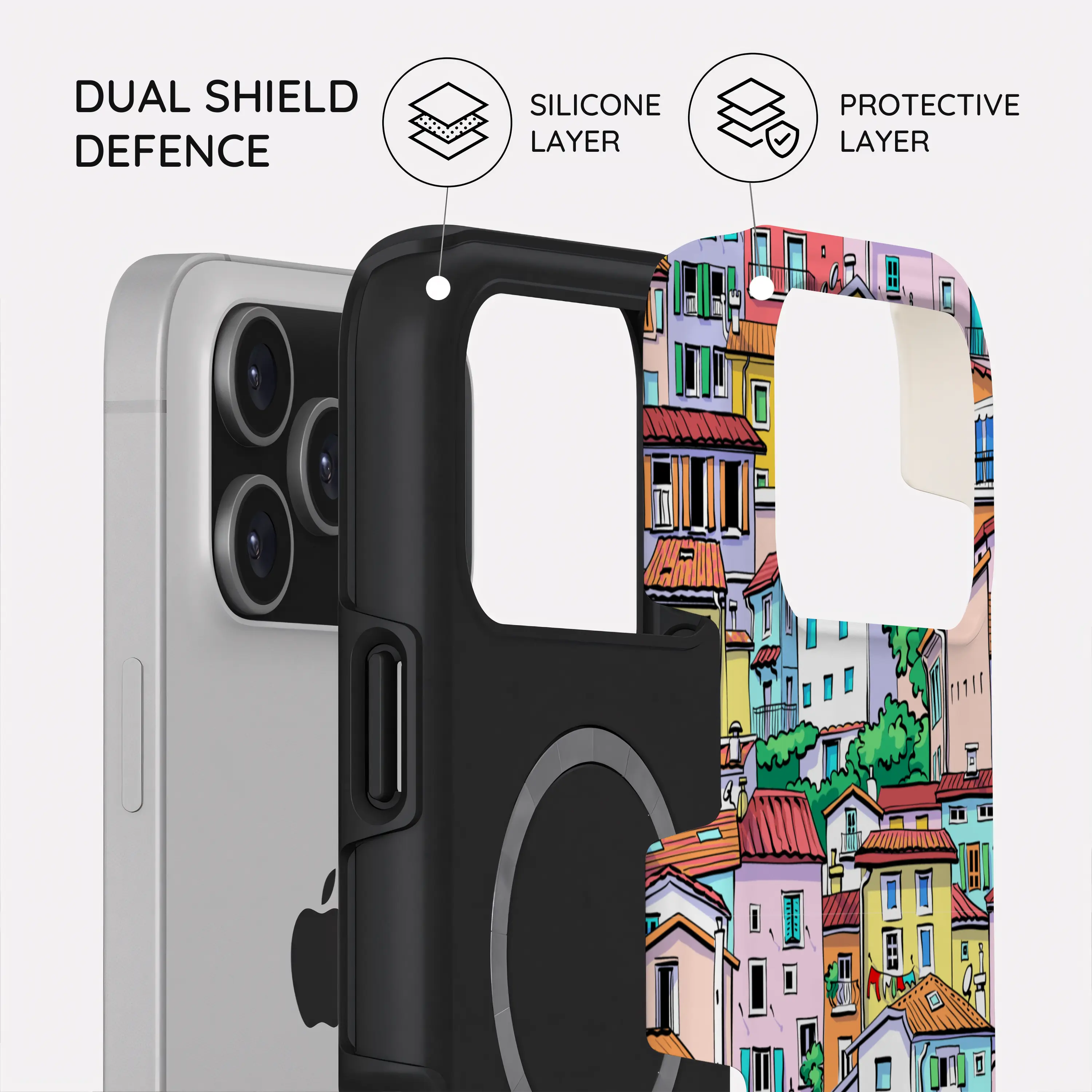 Urban Mosaic - iPhone 17 Pro Max Case
