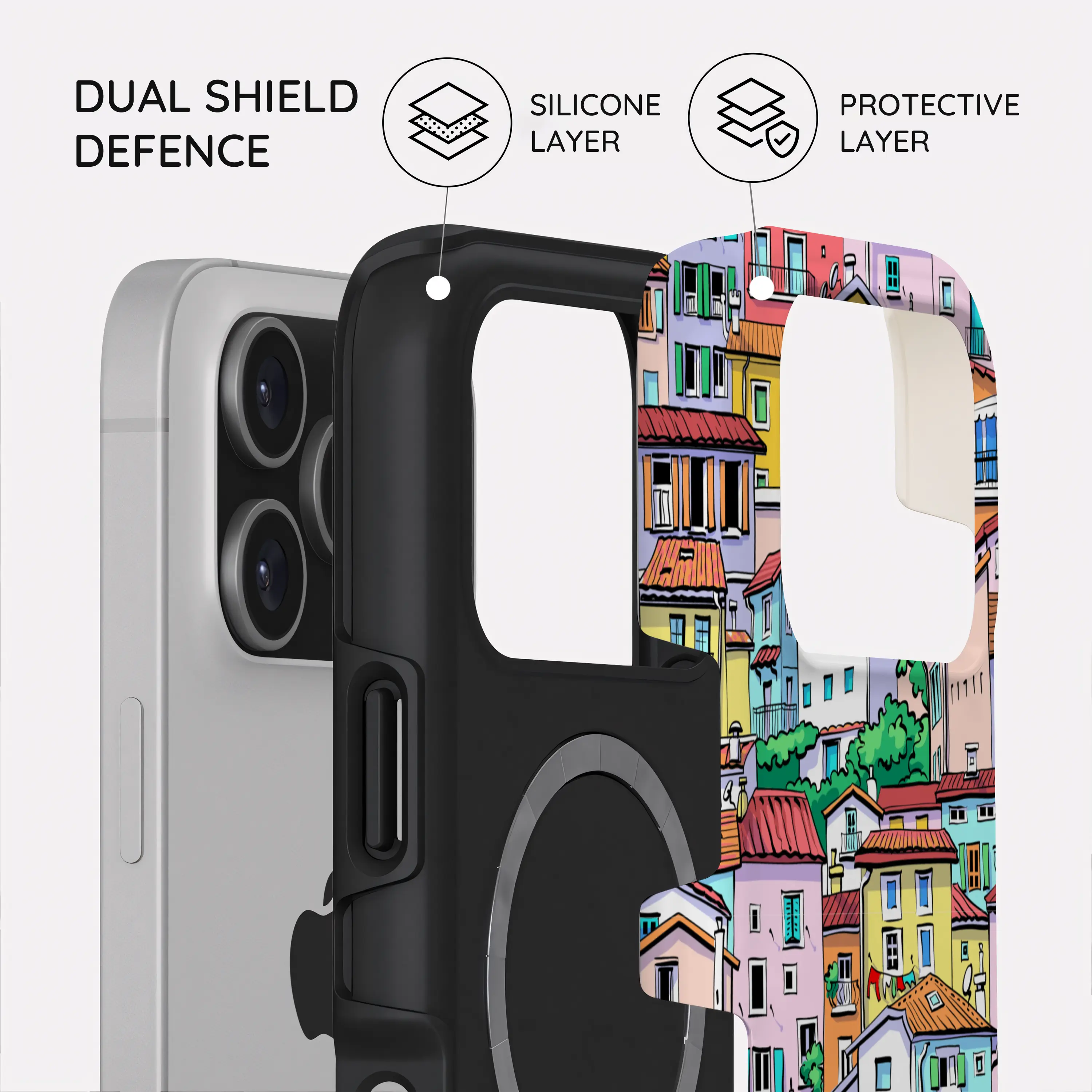 Urban Mosaic - iPhone 17 Pro Case