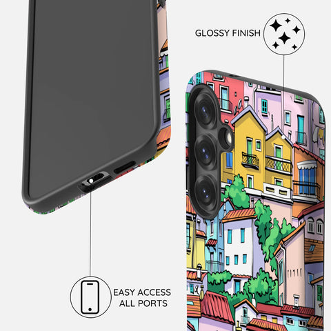 Urban Mosaic - Samsung Galaxy S23 Case