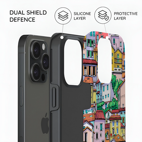 Urban Mosaic - iPhone 15 Pro Case