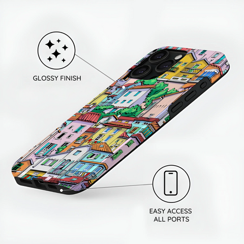 Urban Mosaic - iPhone 15 Pro Case