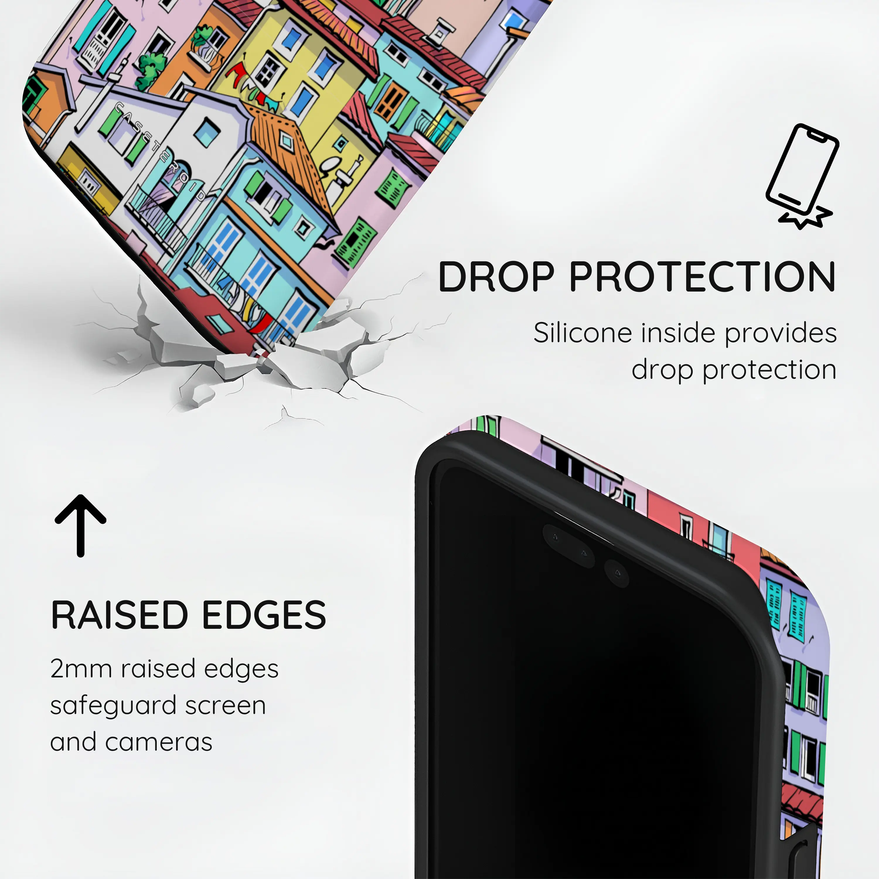 Urban Mosaic - iPhone 15 Pro Case