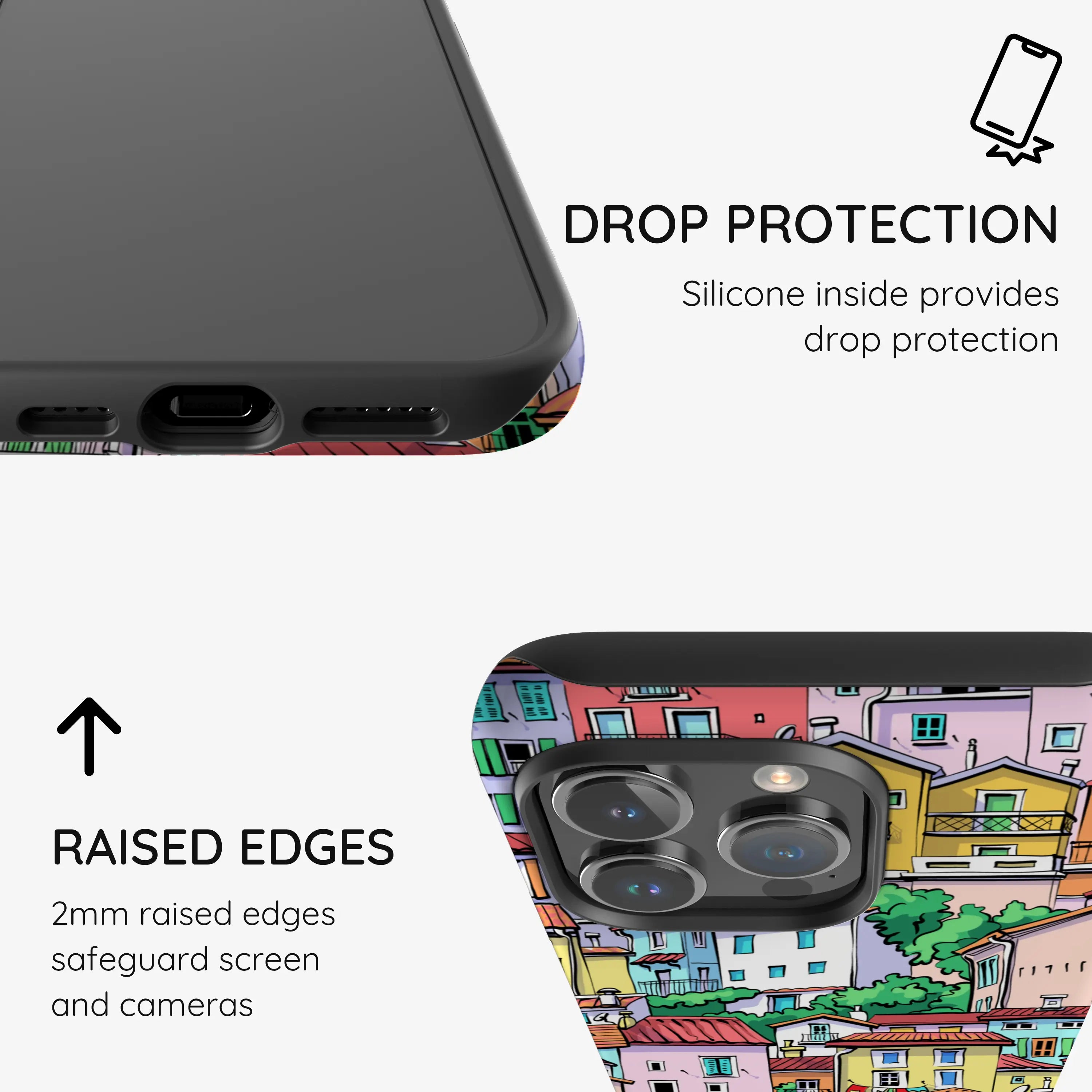 Urban Mosaic - iPhone 14 Pro Max Case