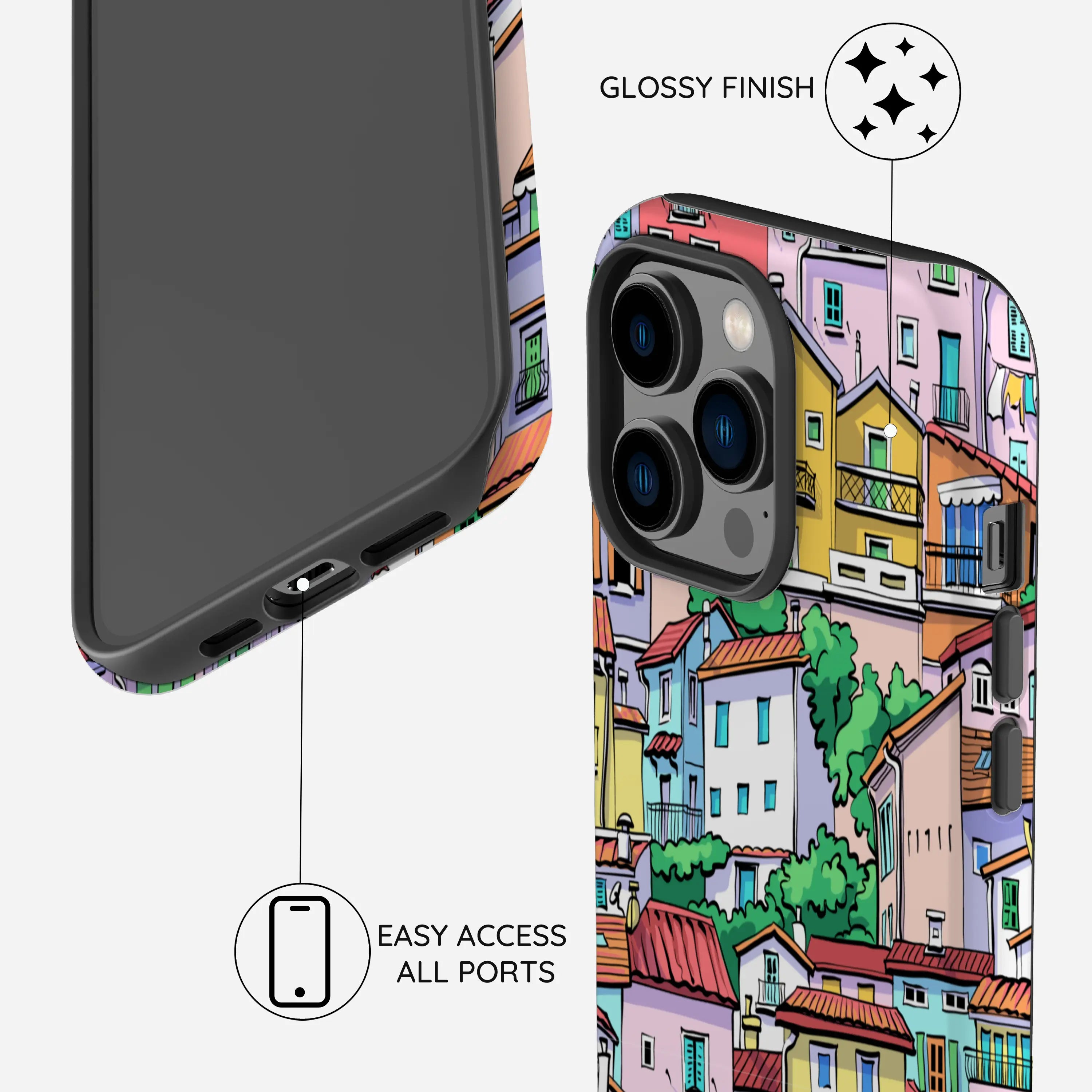 Urban Mosaic - iPhone 14 Pro Max Case
