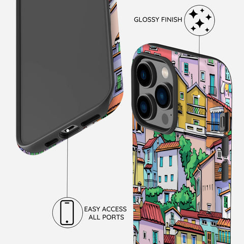 Urban Mosaic - iPhone 14 Pro Case