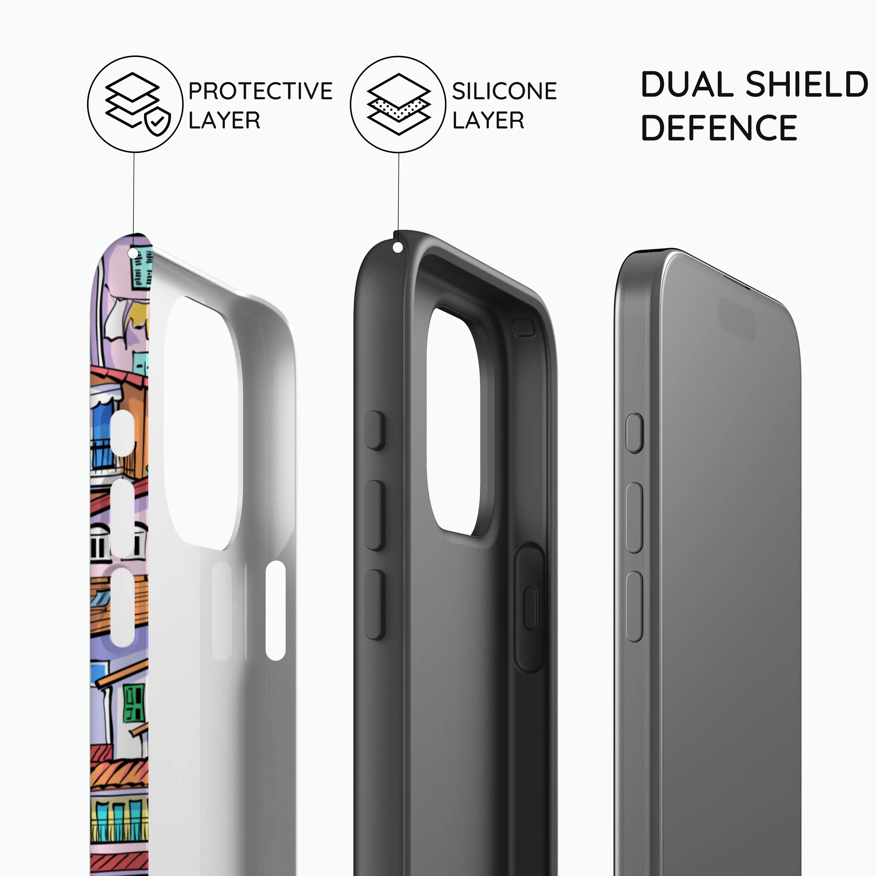 Urban Mosaic - iPhone 15 Pro Case