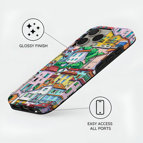 Urban Mosaic - iPhone 16 Pro Max Case