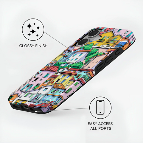 Urban Mosaic - iPhone 16 Plus Case