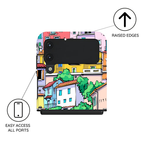 Urban Mosaic - Samsung Galaxy Z Flip 4 Case