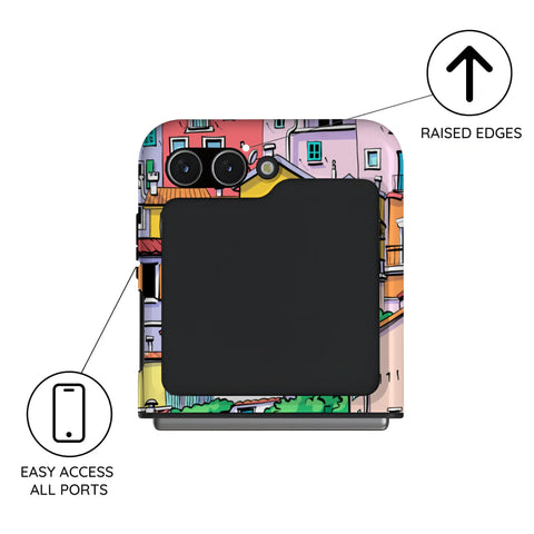 Urban Mosaic - Samsung Galaxy Z Flip 5 Case