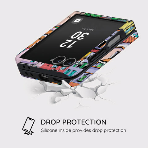 Urban Mosaic - Samsung Galaxy Z Flip 7 Case