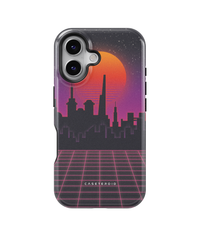 iPhone Tough Case with MagSafe - Urban Sunset Horizon - CASETEROID