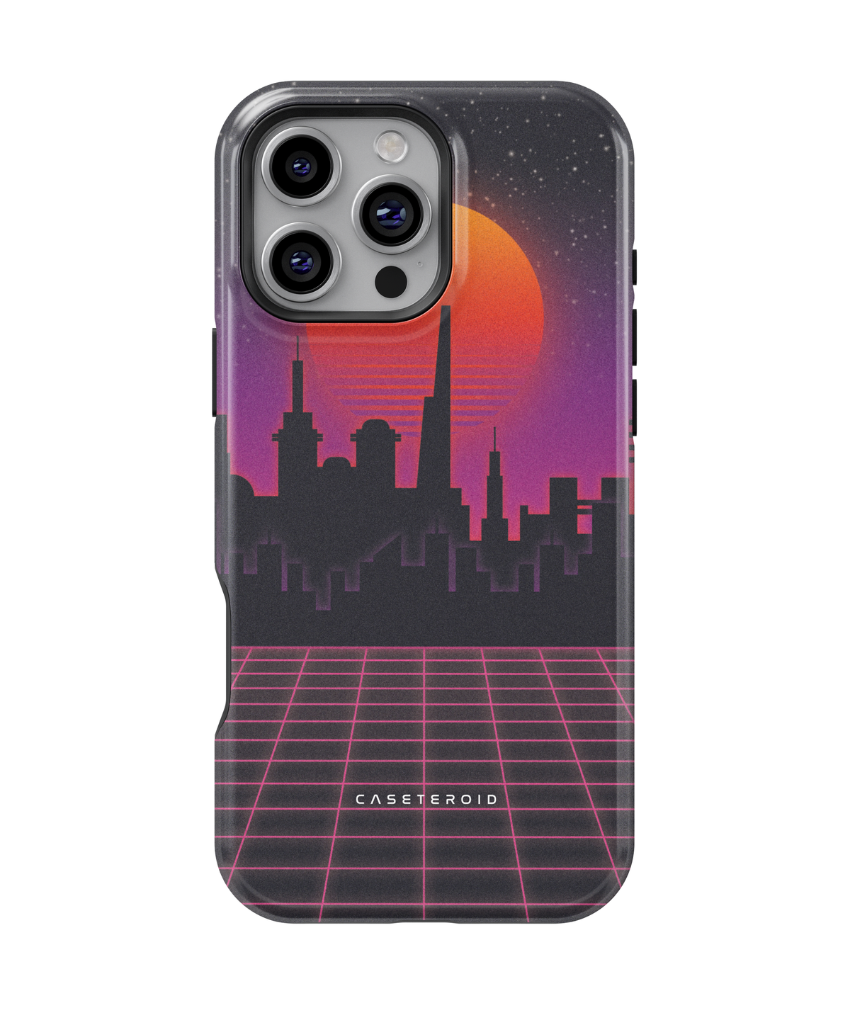 iPhone Tough Case with MagSafe - Urban Sunset Horizon - CASETEROID