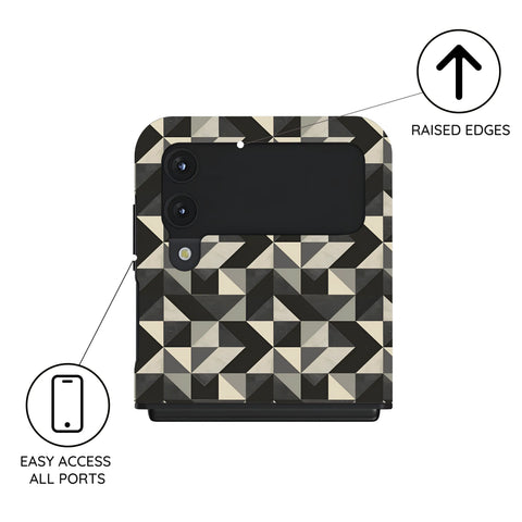 Vector Noir - Samsung Galaxy Z Flip 4 Case