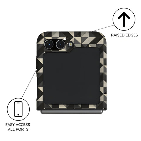 Vector Noir - Samsung Galaxy Z Flip 5 Case