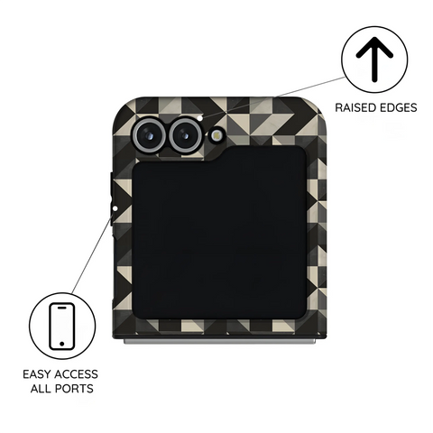 Vector Noir - Samsung Galaxy Z Flip 6 Case