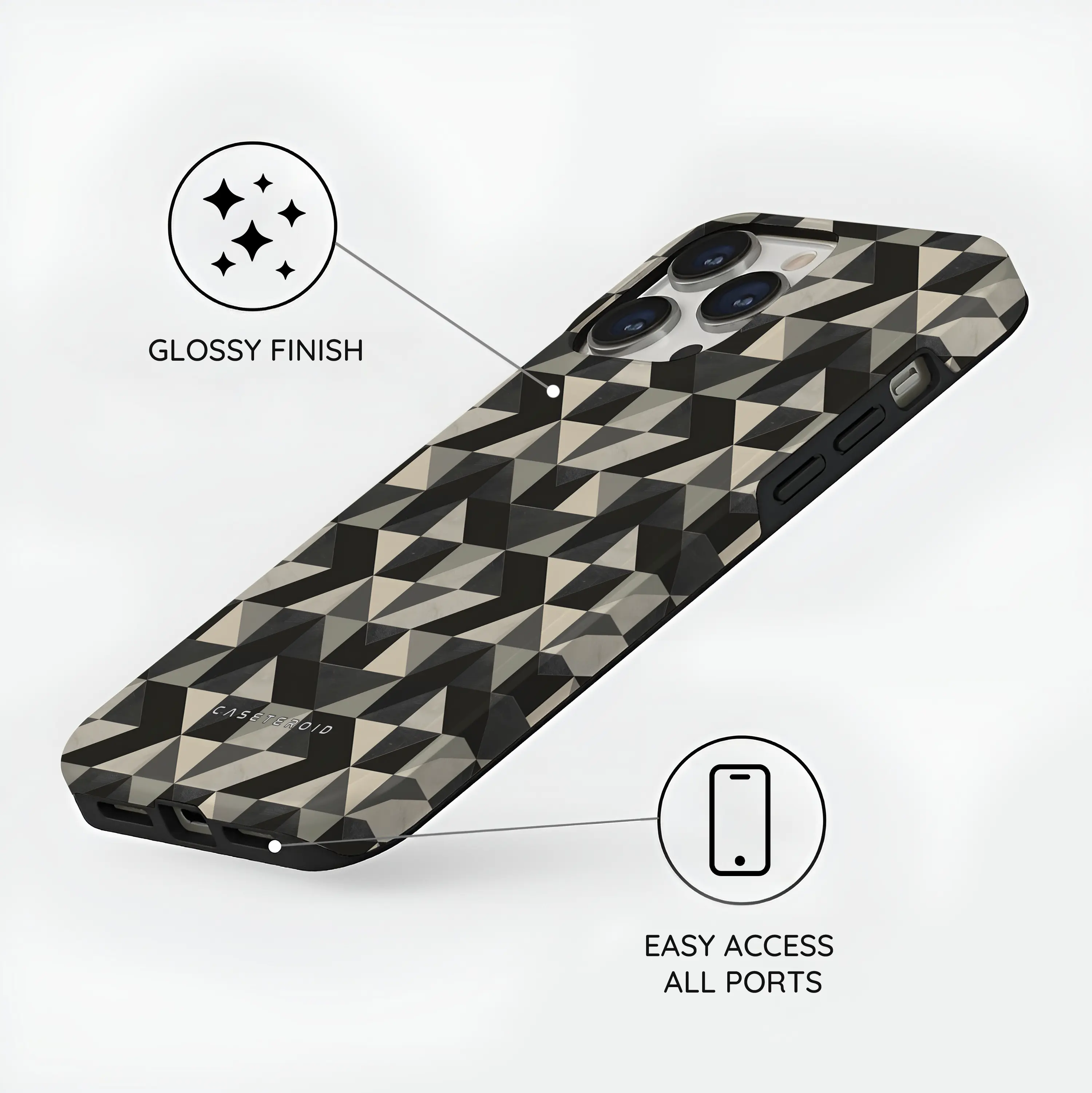 Vector Noir - iPhone 13 Pro Case