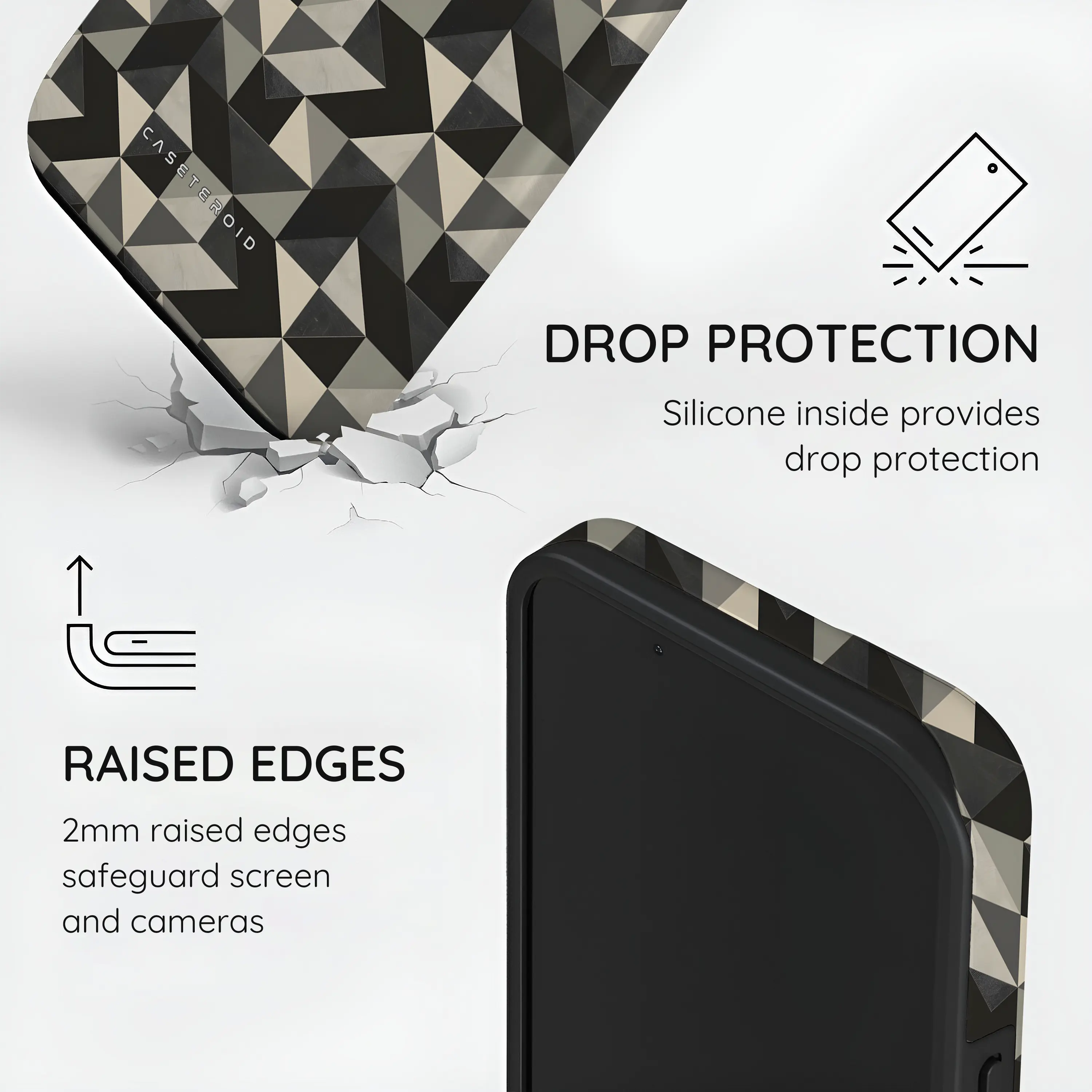 Vector Noir - iPhone 15 Plus Case