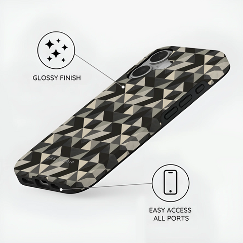 Vector Noir - iPhone 16 Case