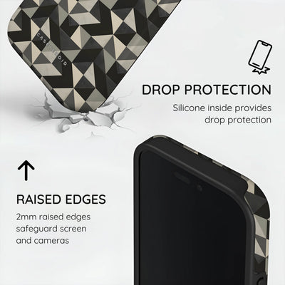 Vector Noir - iPhone 16 Case