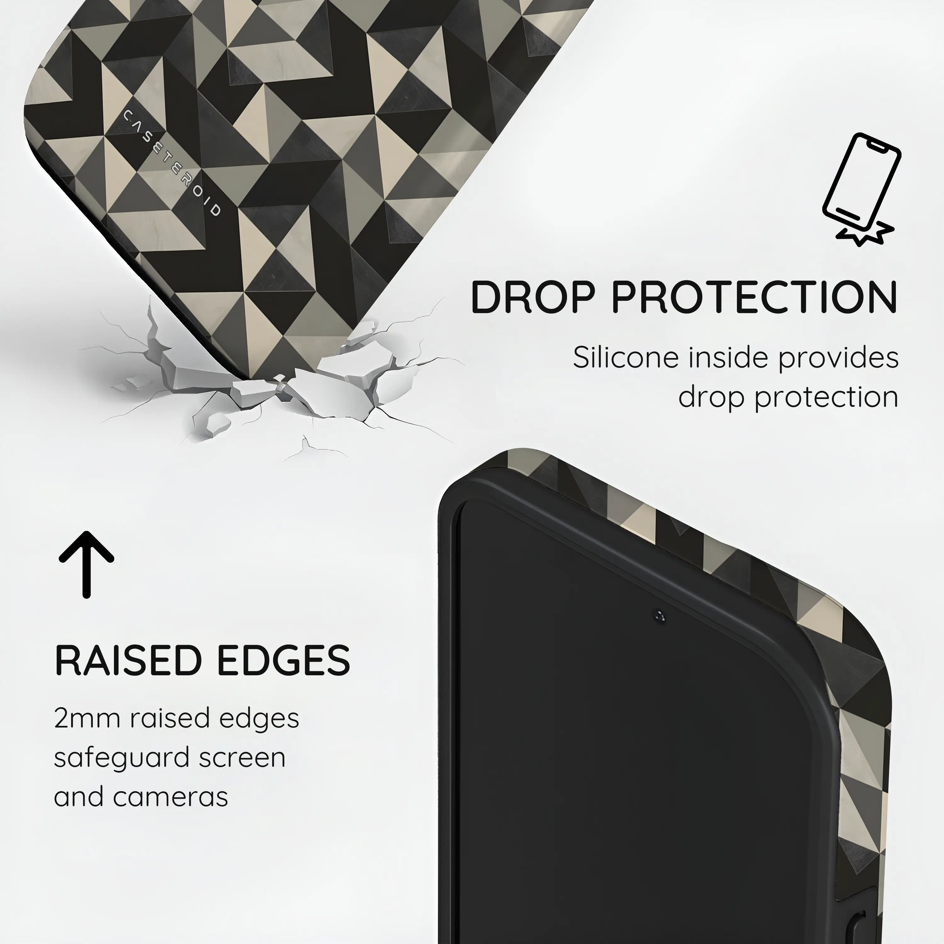 Vector Noir - iPhone 15 Case