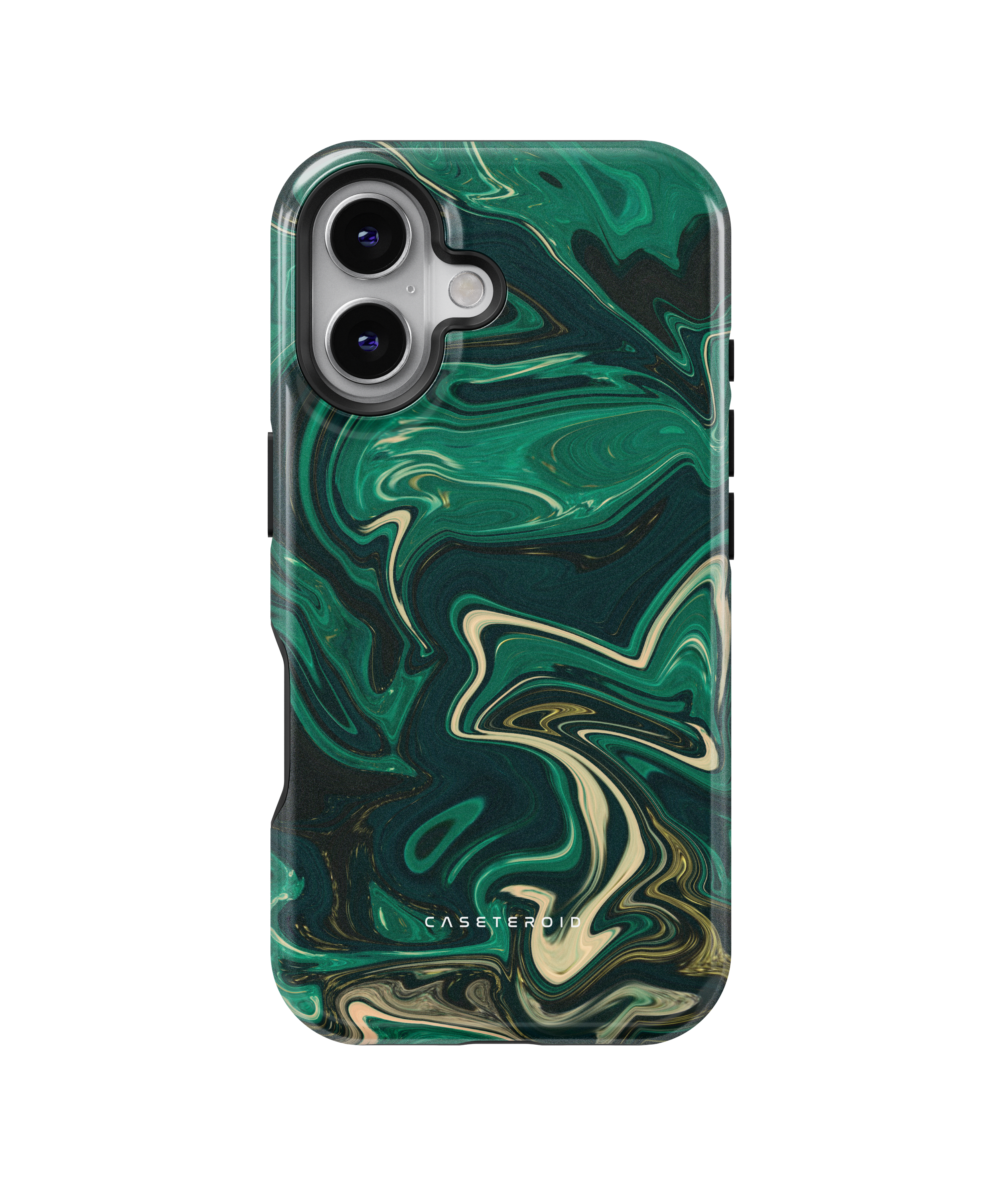 iPhone Tough Case with MagSafe - Verde Veins Marble - CASETEROID