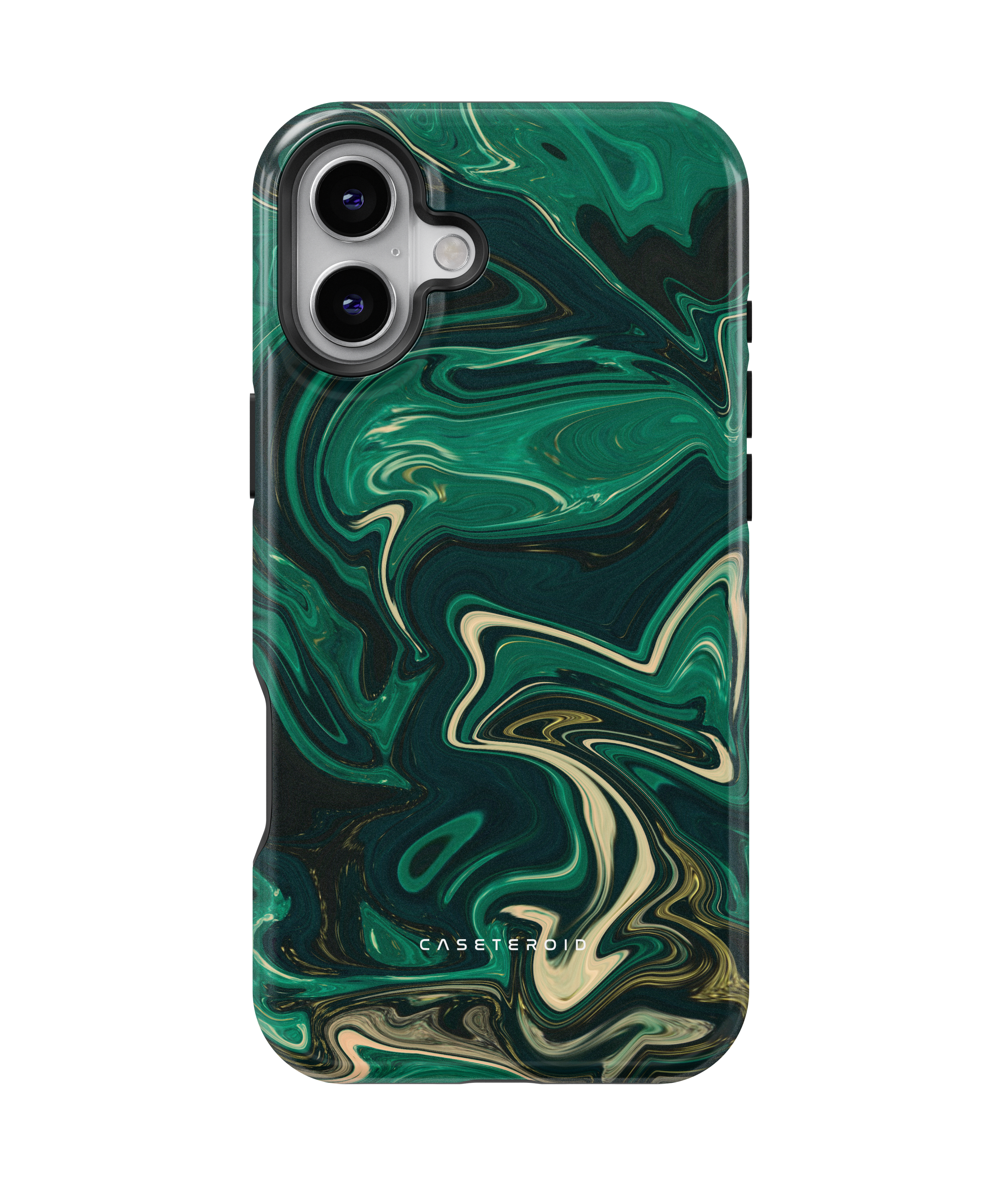 iPhone Tough Case with MagSafe - Verde Veins Marble - CASETEROID