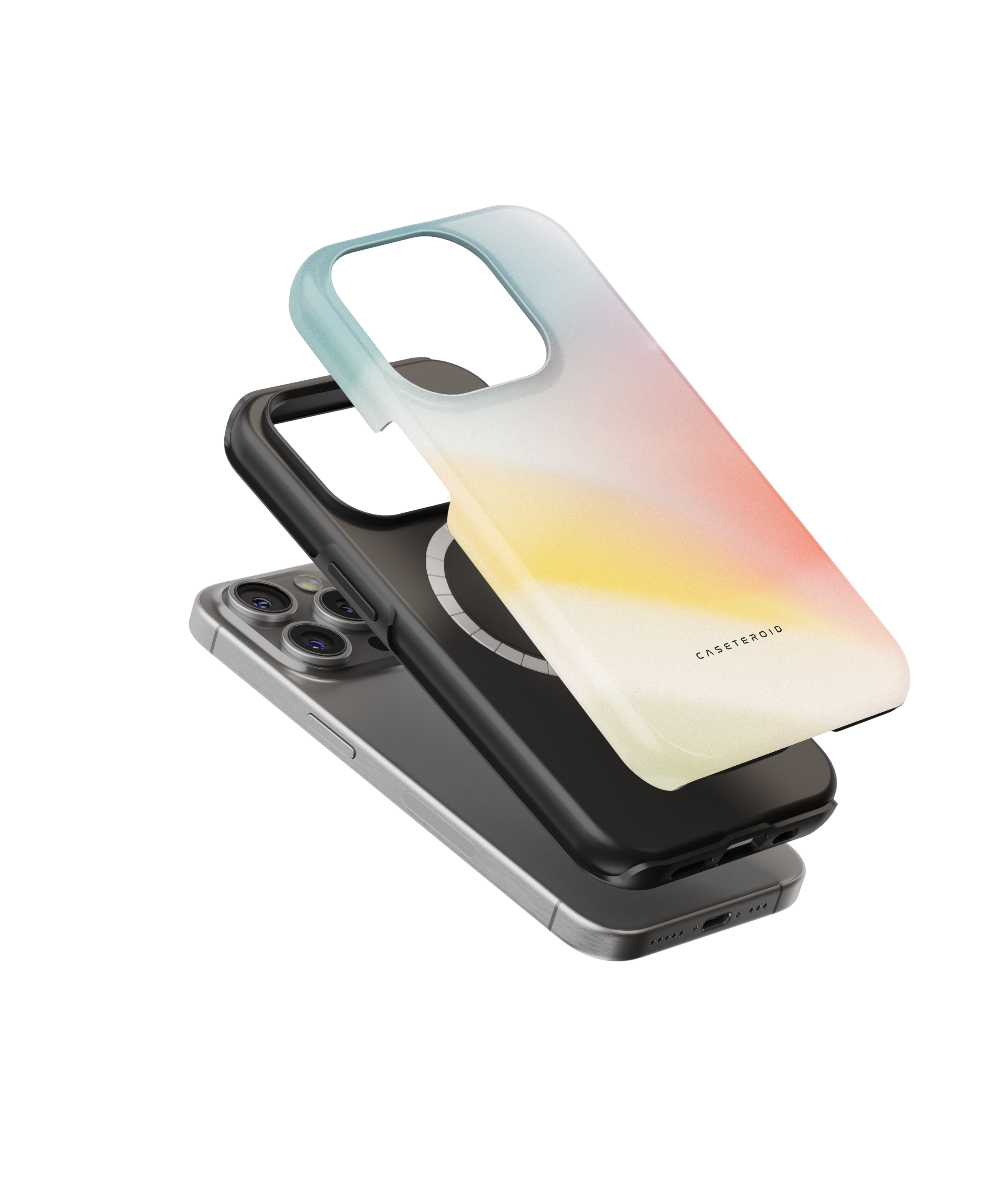 iPhone Tough Case with MagSafe - Vibrant Spectrum - CASETEROID