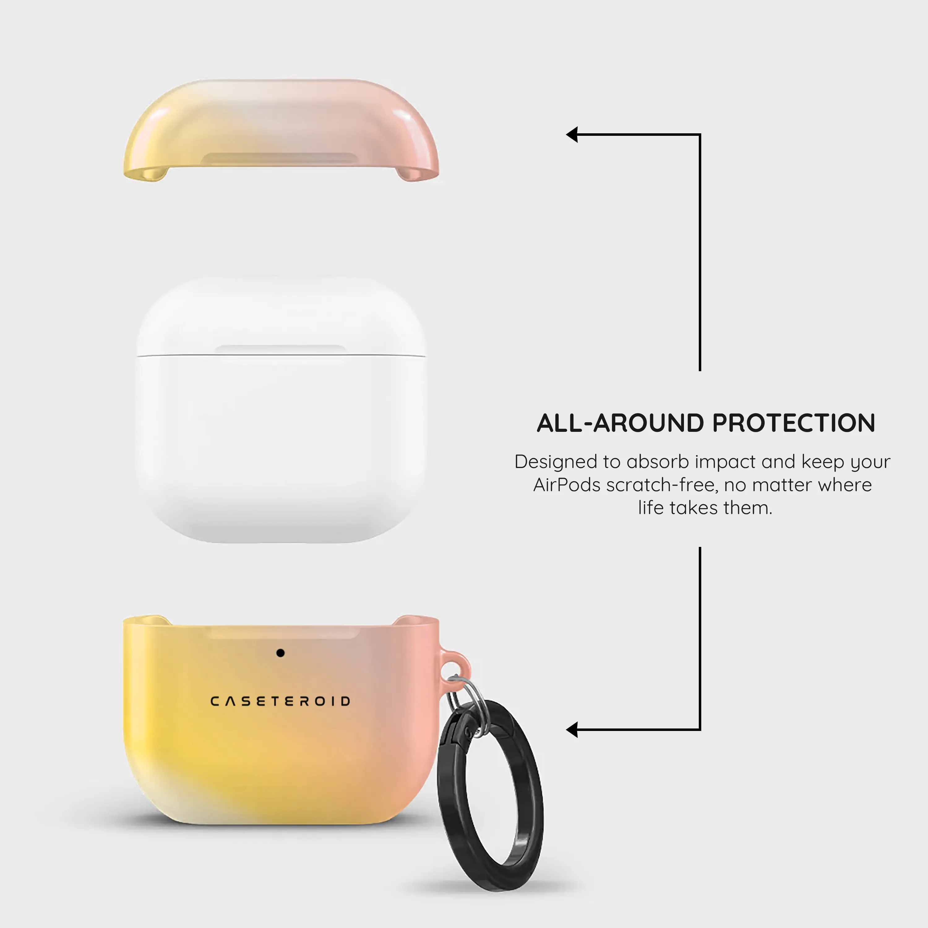 Vibrant Spectrum - AirPods 4 Case
